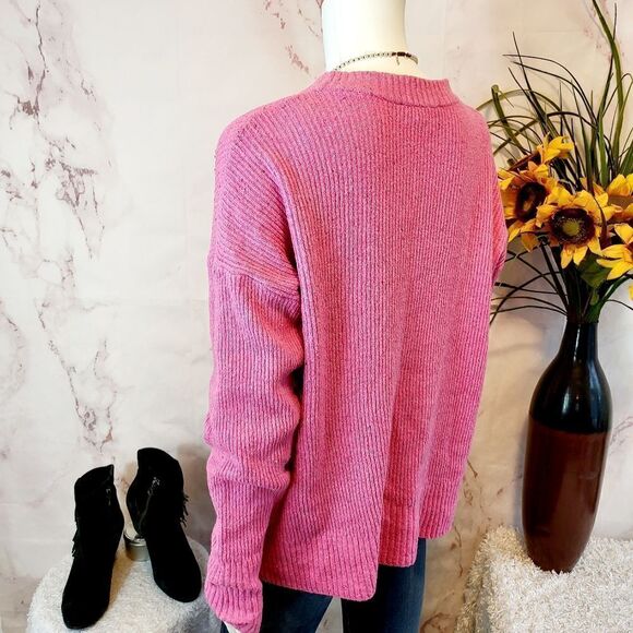 Anthropologie Something Navy super soft wool blend sweater - Picture 5 of 7